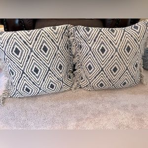 Geo Print Throw Pillows